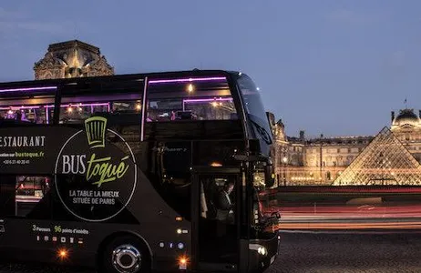 Paris Ticket Ônibus Toqué Paris: excursão de ônibus com jantar parisiense de 3 pratos