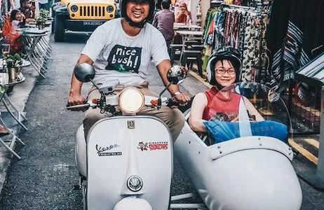 Singapore Ticket Excursão Vespa de Arte e Arquitetura em Cingapura