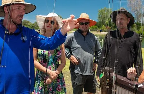 Wongan Hills Ticket Passeio de Pesca e Fazenda em Gancho-A-Barra