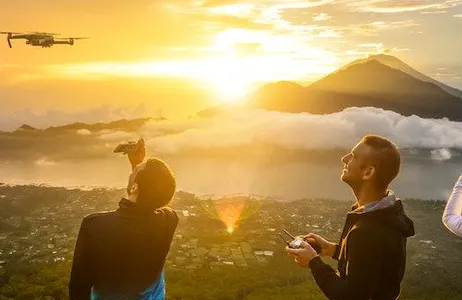 Kintamani Ticket Trekking ao nascer do sol no Monte Batur com café da manhã no cume