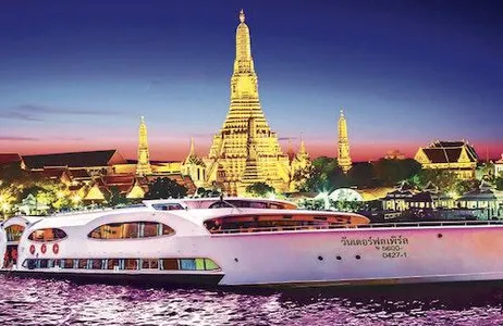 Bangkok Ticket Ayutthaya Grand Pearl River Cruise Tour + Buffet