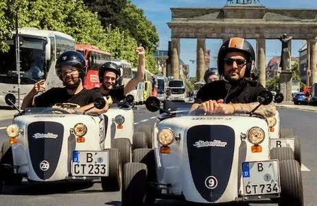 Berlin Ticket Mini-Hotrod Descubra Berlim: 120 minutos