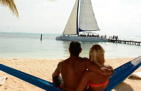 Cancún Ticket Excursão de catamarã premium à Isla Mujeres