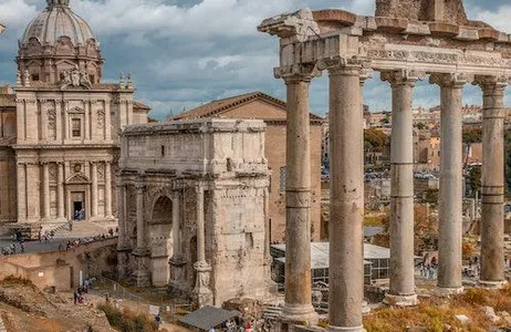 Roma Ticket Colosseum Roman Forum & Palatine Hill: Entry Ticket + Panoramic Run Open Bus