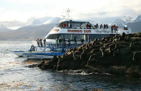 Ushuaia Tour Tour marítima Isla de Lobos saindo de Ushuaia