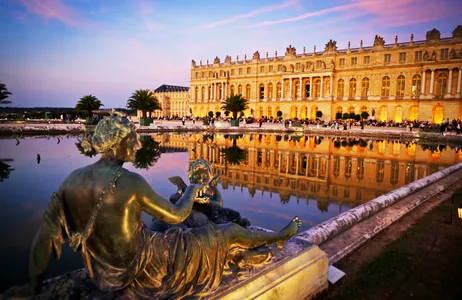 Paris Tour Tour Palacio de Versailles pela tarde