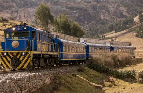 Cusco Ticket Boleto de tren regular de camino y boleto de tren panorámico de 360° de regreso a Machu Picchu
