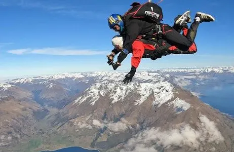 Queenstown Ticket NZONE: Salto de paraquedas até 12.000 pés