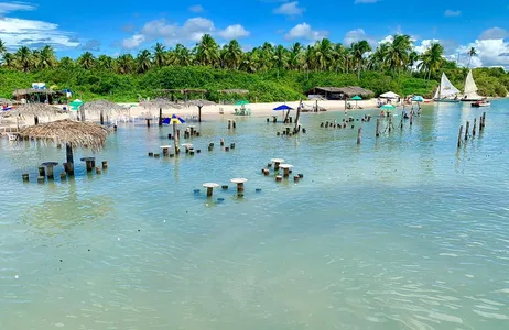 Natal Tour Um dia na praia de Cunhaú