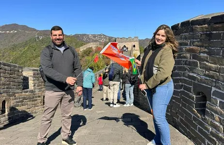 Beijing Tour Tour Pequim: Grande Muralha de Mutianyu + Marcos dos Jogos Olímpicos de 2008