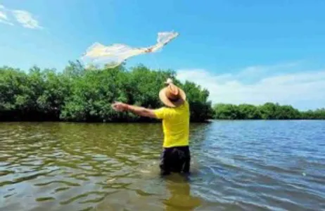 Excursão de pesca com culinária nativa