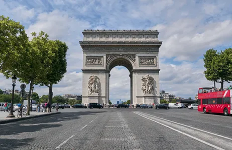 Paris Ticket Arco do Triunfo em Paris
