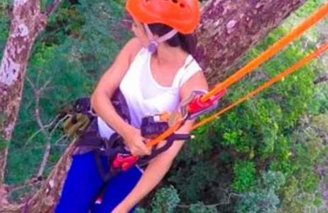 Manaus Tour Manaus: Aventura em escalada em árvore