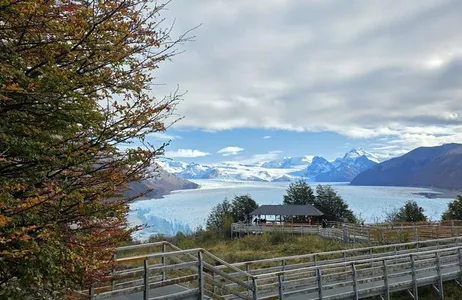 Desembarque em Perito Moreno 