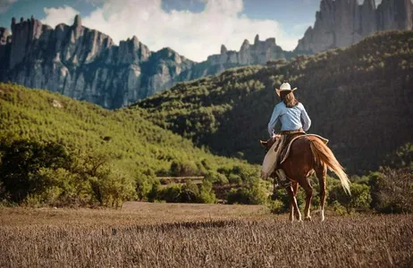 Montserrat Monastery and Horseback Riding Experience from Barcelona