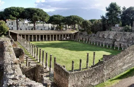 Excursão a pé guiada pelas ruínas de Pompéia saindo de Sorrento