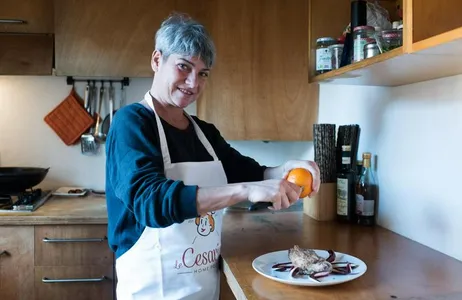 Almoço com família italiana com demonstração de culinária e vinhos incluídos em Veneza