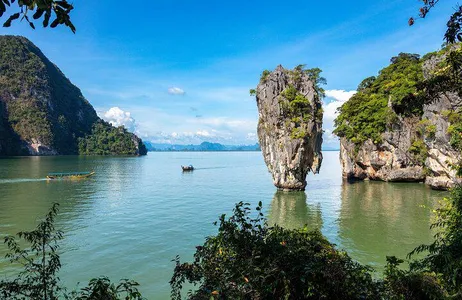 Excursão de dia inteiro pela ilha em canoa Phang Nga e Koh Khai