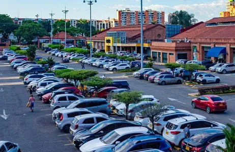 Visita às compras em Cáli