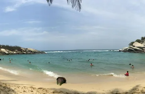 Parque Natural Tayrona Cabo San Juan saindo de Santa Marta