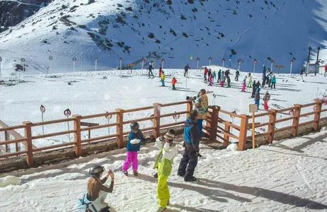 Laguna del Inca, estância de esqui de Portillo