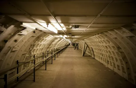 Visit to a hidden underground - Clapham South: Underground Shelter