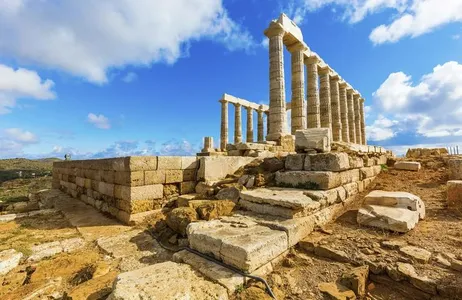 Excursão de meio dia à tarde no Cabo Sounio