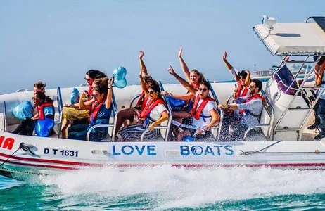 Dubai Speedboat: Iconic Adventure Ride from Marina to Atlantis