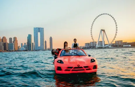 Dubai Jet Car Tour with Private Transfers