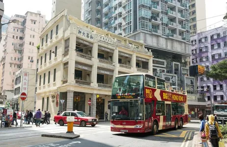 Passeio de ônibus hop-on hop-off de 24 horas pela Big Bus Hong Kong