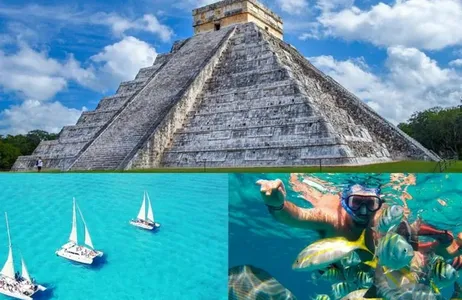Combined Tour: Chichen Itza and Catamaran to Isla Mujeres with Lunch Included