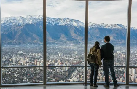 Santiago Experience from Above (Funicular + Cable Car + Sky Costanera) – Half Day