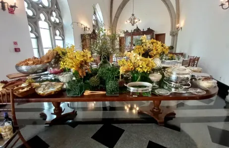 Brunch at Sé Cathedral in São Paulo