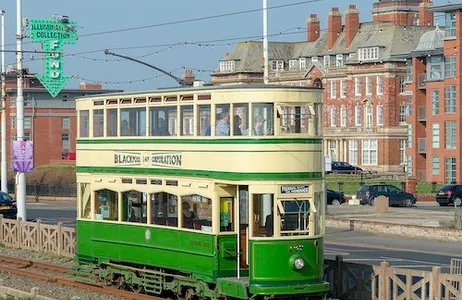 Blackpool Ticket Excursão de bonde no calçadão de Blackpool