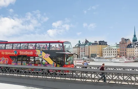 Stockholm Ticket City Sightseeing Estocolmo: ônibus hop-on hop-off + passeio de barco