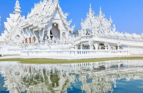Chiang Mai Ticket Excursão aos templos de Chiang Rai: Templo Branco, Templo Azul e Templo das Luzes