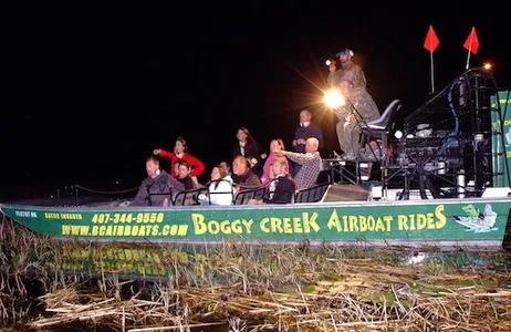Orlando Ticket Orlando Everglades: 1-Hour Boggy Creek Night Airboat Tour