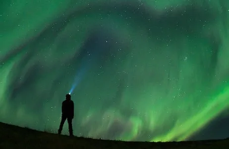 Reikiavik Ticket Aurora boreal: Passeio de ônibus de 3 horas + guia de áudio
