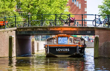 Amsterdam Ticket Cruzeiro pelo Canal de Amsterdã em barco semiaberto