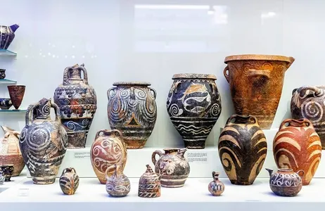 Heraklion Tour Visita guiada ao Palácio de Knossos e Heraklion com transporte