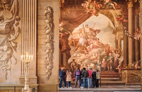 London Tour The Painted Hall at the Old Royal Naval College