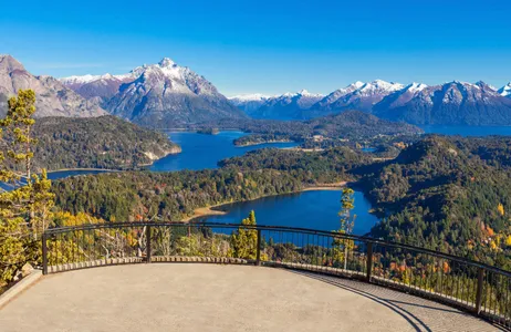 San Carlos de Bariloche Tour COMBO: Round-trip transfer + Circuito Chico + Cerro Catedral (Zone 1)