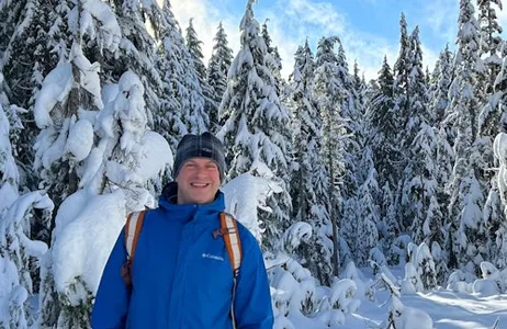 Vancouver Ticket Vancouver: Excursão guiada com raquetes de neve na montanha Grouse.