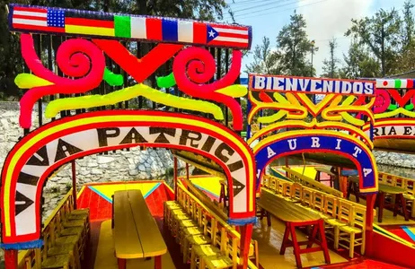 Xochimilco, Coyoacán e Museu Frida Kahlo opcional