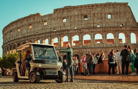 City Tour Privativo em Carro de Golfe Ecológico pelo Centro Histórico de Roma